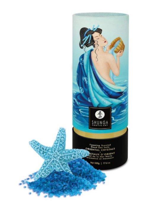 Sel de la Mer Morte pour le Bain Ocean Tempation Shunga