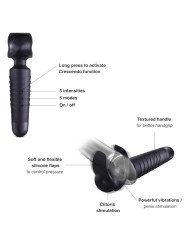 Man Wand Evo Masturbateur Black Plum MAN.WAN