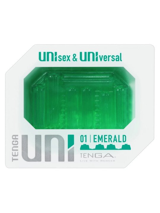 Tenga Uni Emerald Masturbateur Mixte