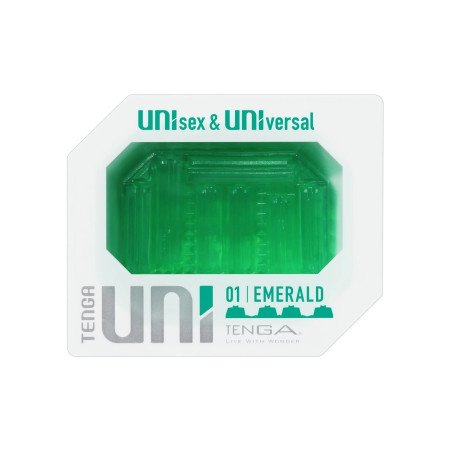Tenga Uni Emerald Masturbateur Mixte