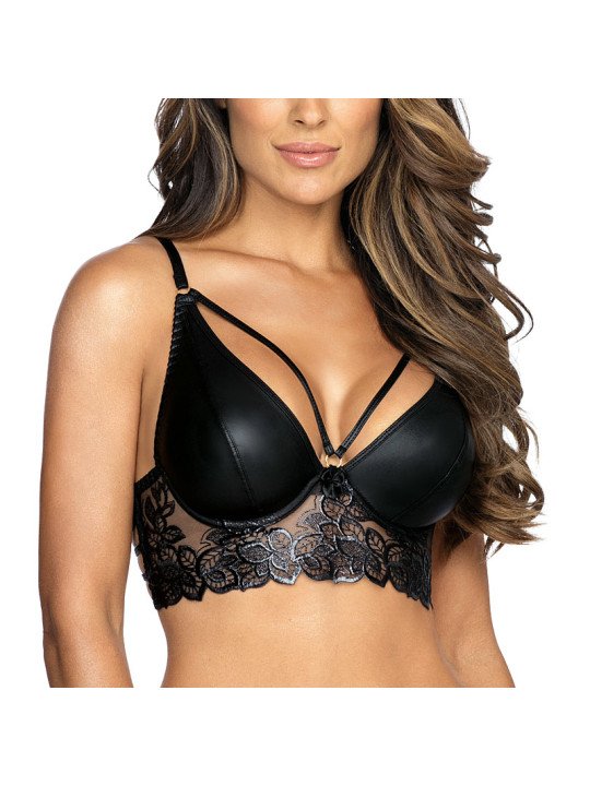 Axami Soutien-gorge Bustier Noir V-9441 Malaga Loca