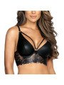 Axami Soutien-gorge Bustier Noir V-9441 Malaga Loca