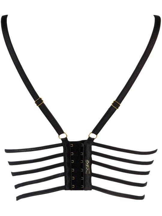 Axami Soutien-gorge Bustier Noir V-9441 Malaga Loca