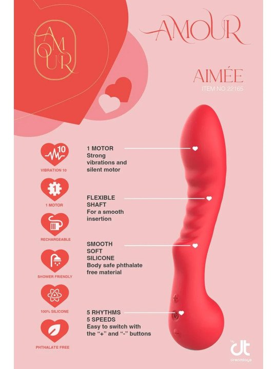 Aimée Vibromasseur Dreamtoys Amour