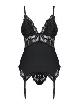 Guêpière en Dentelle Noire