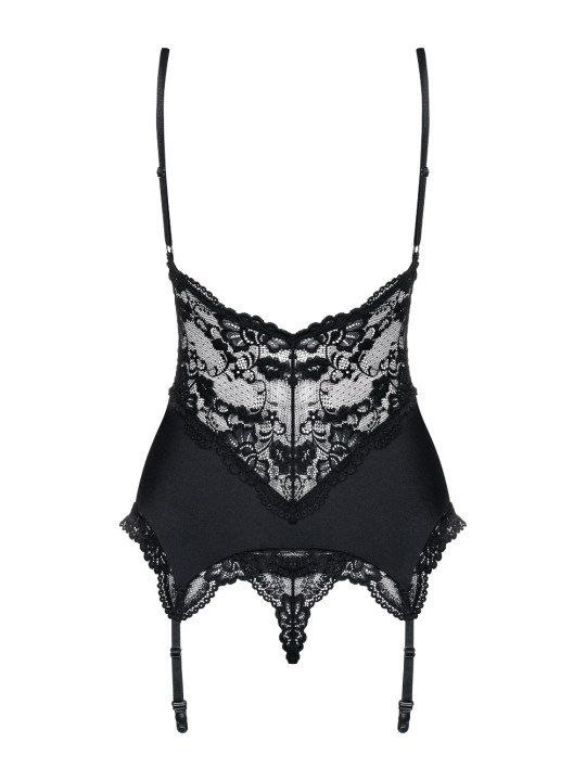 Guêpière en Dentelle Noire