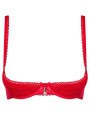 Lovica Soutien Gorge Ouvert Rouge