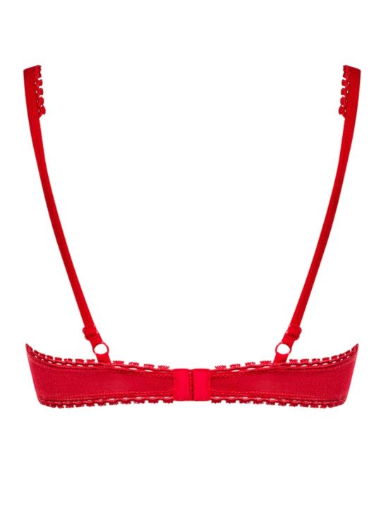 Lovica Soutien Gorge Ouvert Rouge