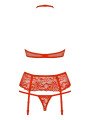 Ensemble Sexy 3 Pièces rouge 838-SEG-3