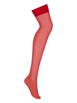 Bas pour porte-jarretelles S800 Rouge