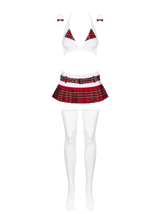 Costume d'écolière sexy Schooly 5 pieces