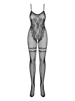 Combinaison Sexy en Résille Noire F213