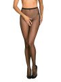 Collant Ouvert sur les Fesses en Résille Noire S233