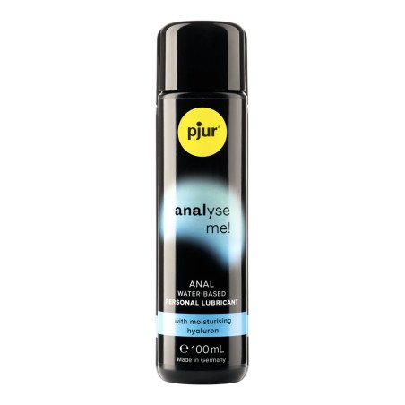 Pjur Analyse Me Moisturising : Lubrifiant Anal base d'eau et l'Hyaluron