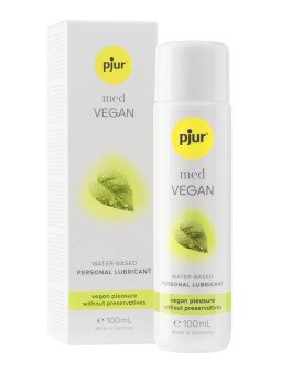 Pjur Med Vegan : Lubrifiant à l'Eau Certifié Vegan | La Clef des Charmes