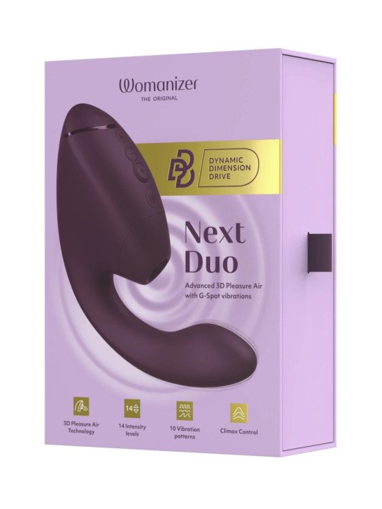 Womanizer Duo Next Pleasure Air 3D Violet