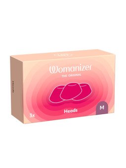 Womanizer Duo Next 3 Embouts de Rechange M Rose