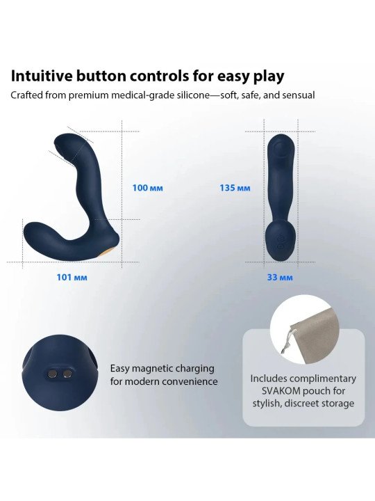 Iker Neo Stimulateur de Prostate Connecté Svakom