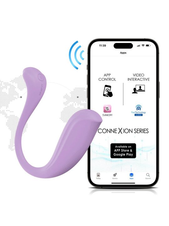 Phoenix Neo 2 Rose Lilac Oeuf Vibrant Connecté Svakom