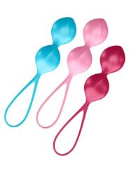 Satisfyer V-Balls Coffret 3 Paires Boules de Geisha | La Clef des Charmes