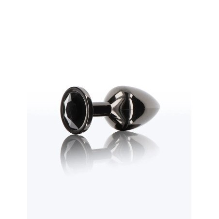Taboom Plug Bijou Anal Noir et Strass Noir M