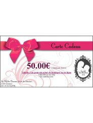 CARTE CADEAU 50€. La Clef des Charmes, Loveshop Toulouse