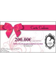 CARTE CADEAU 200€. La Clef des Charmes, Loveshop Toulouse