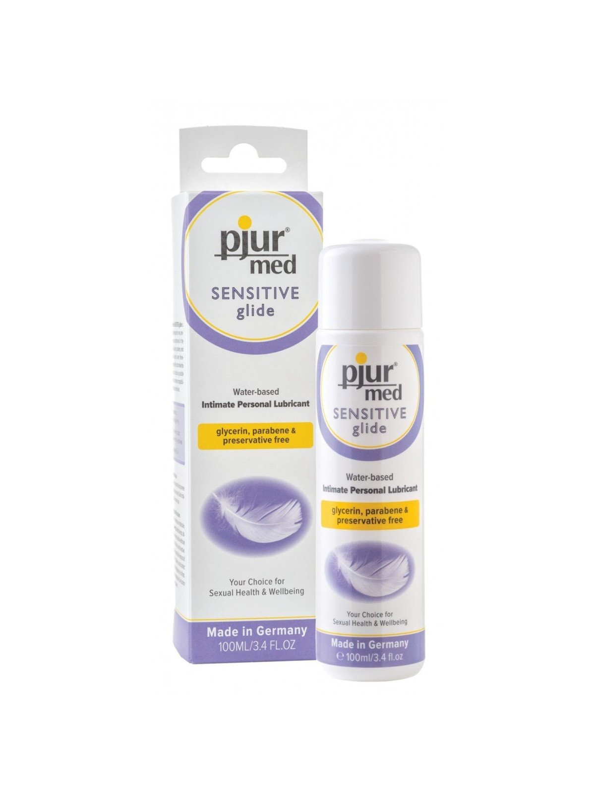 Pjur Lubrifiant MED SENSITIVE GLIDE - La Clef des Charmes, loveshop, sextoys, lingerie fine et érotique, Toulouse