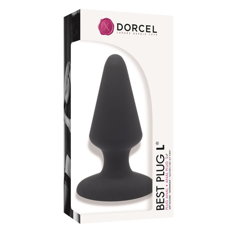 DORCEL Plug Anal à Ventouse BEST PLUG L. La Clef des Charmes, Loveshop Toulouse