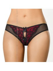 AXAMI Tanga TAMARILLO SORBET V-7795. La Clef des Charmes, Loveshop Toulouse