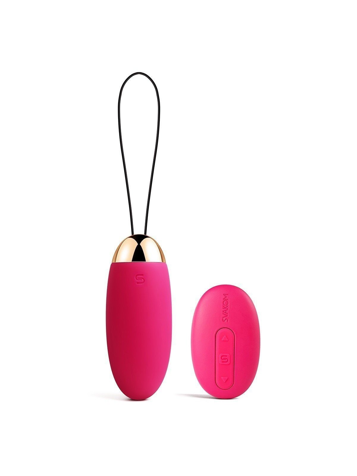 SVAKOM Oeuf  Vibrant Rechargeable ELVA Rose. La Clef des Charmes Loveshop