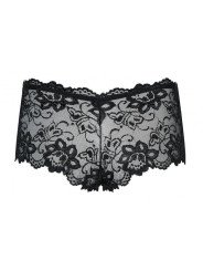 Obsessive Shorty Noir en Dentelle IMPERIA La Clef des Charmes Toulouse