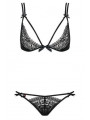 Obsessive Lingerie Ensemble Sexy Noir INTENSA. La Clef des Charmes.