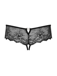 Obsessive Lingerie Shorty Noir en Dentelle MEROSSA La Clef des Charmes