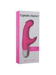 LOVE TO LOVE Vibromasseur Rabbit CAPTAIN CHARM - La Clef des Charmes, loveshop, sextoys, lingerie sexy, érotique, Toulouse