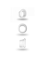 5 embouts de rechange SATISFYER PENGUIN La Clef des Charmes, Loveshop Toulouse