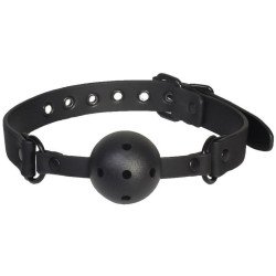 BLAZE GAG BALL MAT - Bâillon Boule Noir