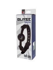 BLAZE GAG BALL MAT - Bâillon Boule Noir