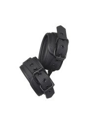 BLAZE HANDCUFF MAT - Menottes Chevilles Noires