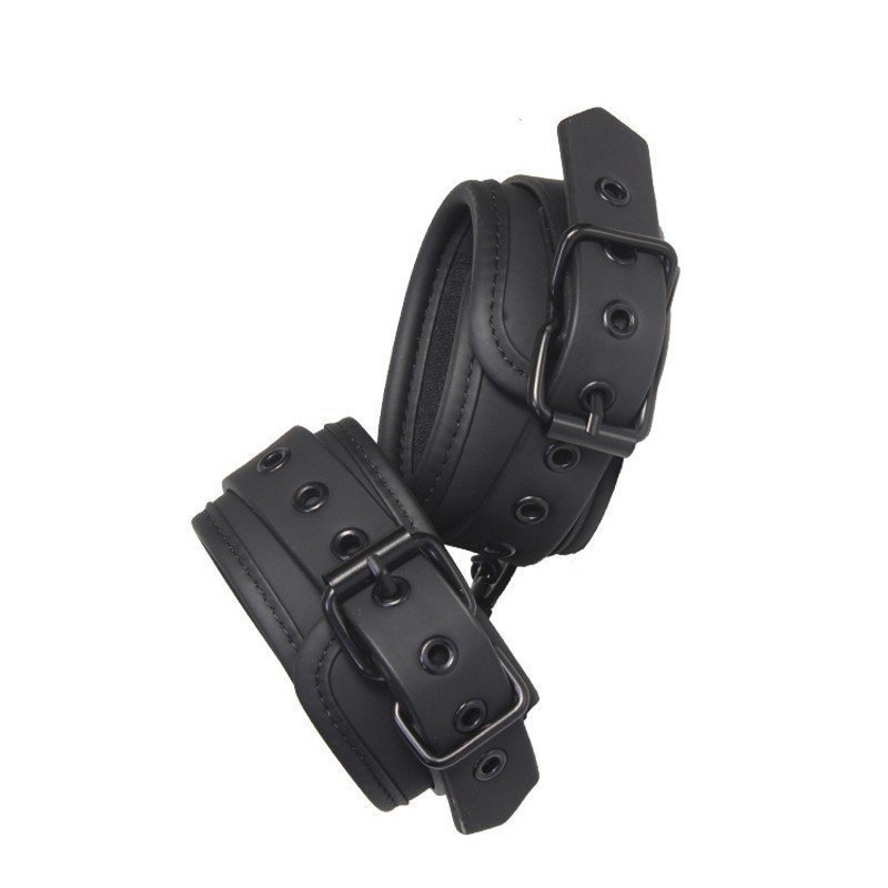 BLAZE HANDCUFF MAT - Menottes Chevilles Noires