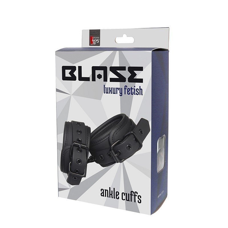 BLAZE HANDCUFF MAT - Menottes Chevilles Noires