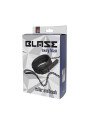 BLAZE Collier et Laisse BDSM Noir Mat. La Clef des Charmes