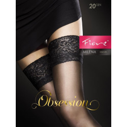 FIORE Bas voile Autofixant MILENA 20D - La Clef des Charmes, loveshop, sextoys, lingerie sexy, érotique, Toulouse
