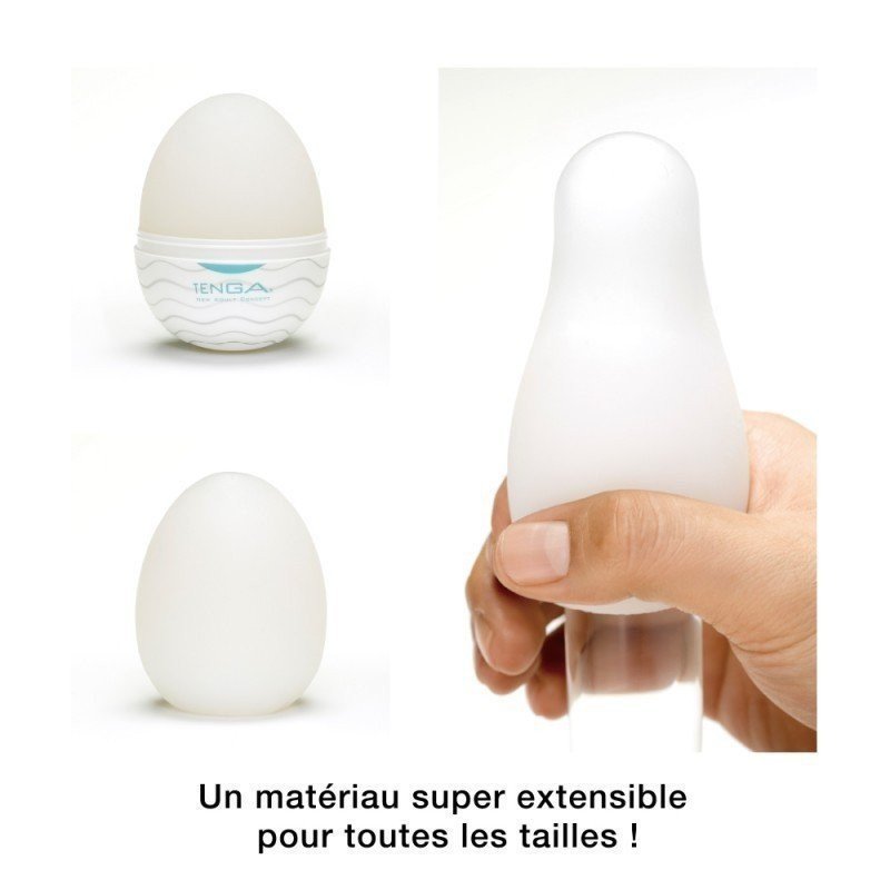 TENGA Masturbateur EGG HARD BOILED - La Clef des Charmes, loveshop, sextoys, lingerie sexy, érotique, Toulouse