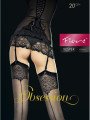 FIORE Bas Couture VESPER 20D - La Clef des Charmes, loveshop, sextoys, lingerie sexy, érotique, Toulouse