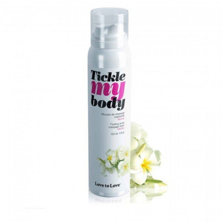 Mousse de Massage Crépitante TICKLE MY BODY Monoï