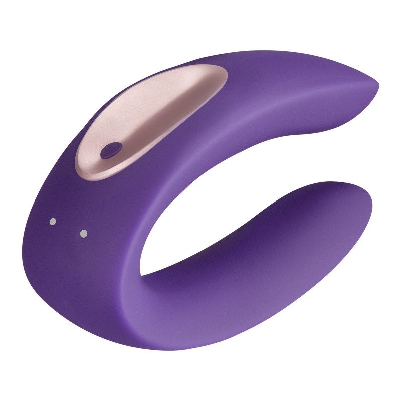 Satisfyer PARTNER DOUBLE PLUS REMOTE Stimulateur Couple Télécommandé La Clef des Charmes