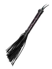 Blaze Whip Martinet Simili Cuir Violet