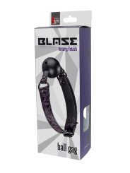 BLAZE BALL GAG Bâillon Boule Violet Irisé, La Clef des Charmes