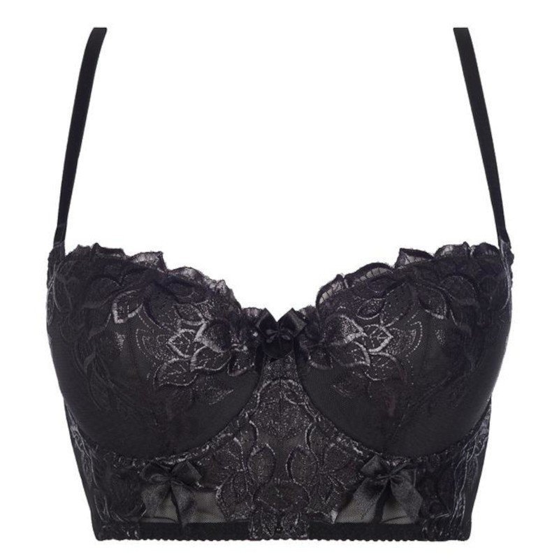 Soutien-gorge Bustier Noir CHOCOLATE BAR, Candy Shop - La Clef des Charmes